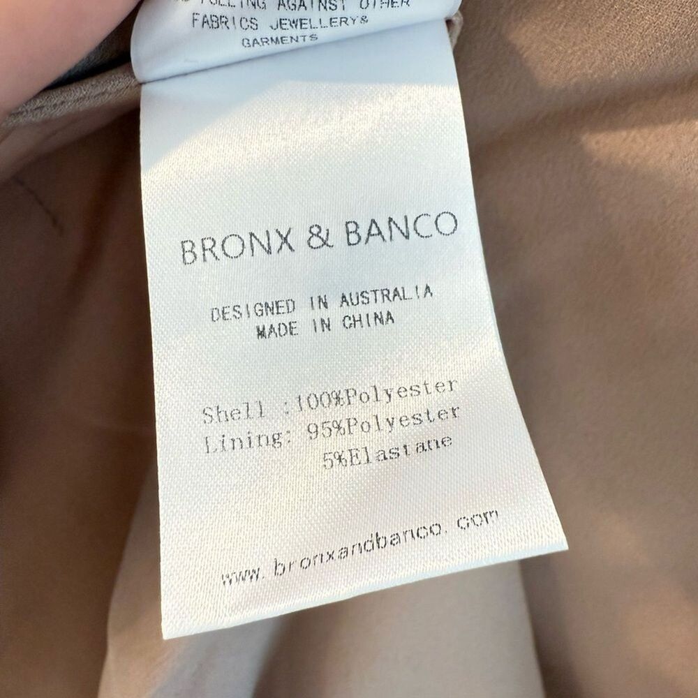New Bronx and Banco Dahlia Strapless Maxi Dress in Blush Multi Pink - Picture 14 of 15